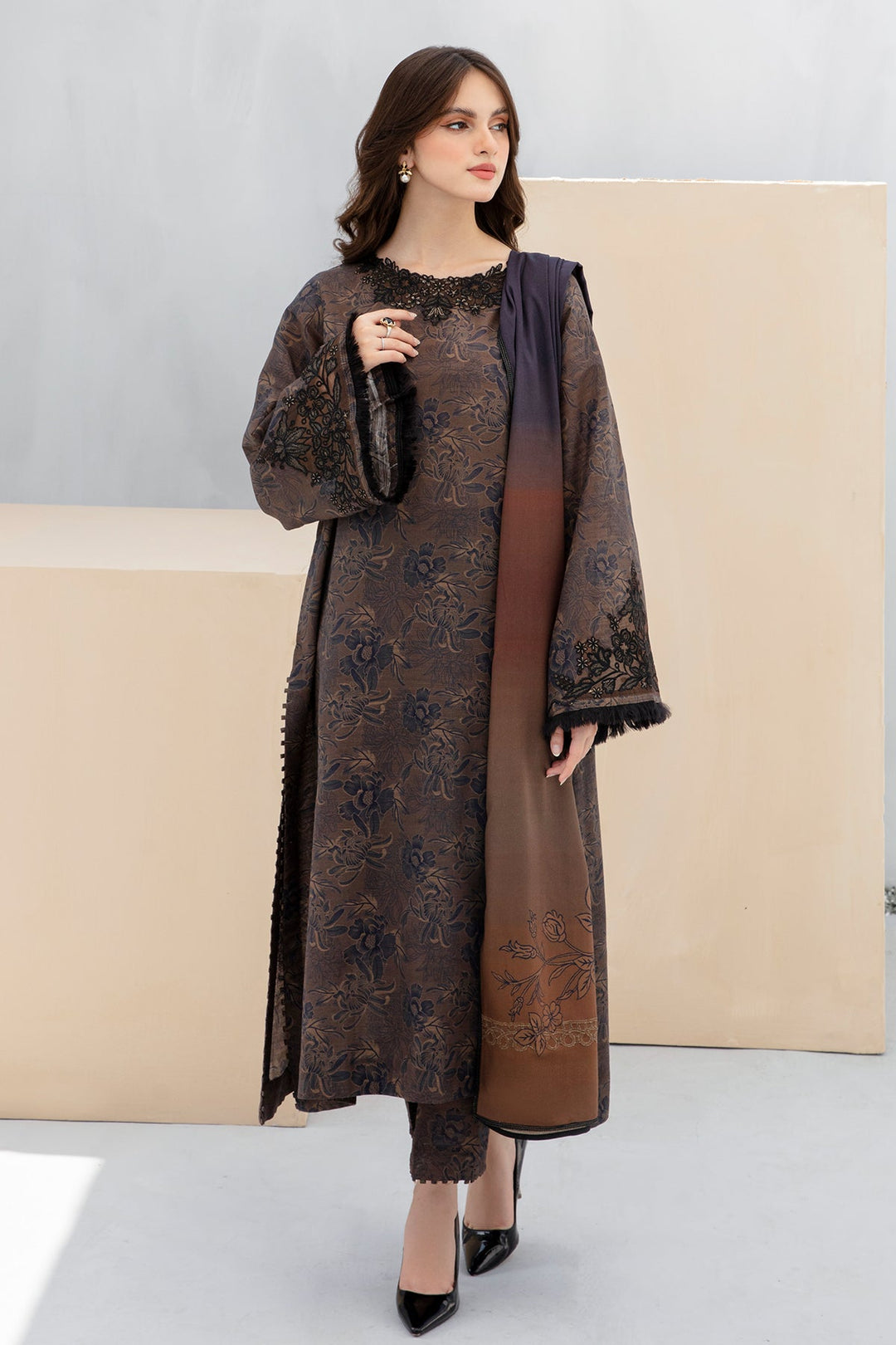 Premium Quality Digital Print Three-Piece Set